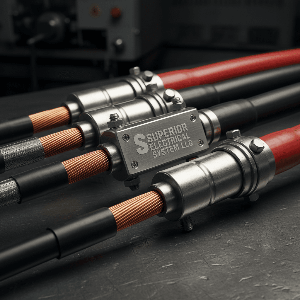 High-quality electrical components showing durable construction and materials